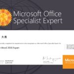 MOS Office Word 2016 Expert